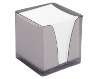 Portatacos dispensador de notas + cubo de 580 notas blancas no adhesivas