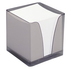 Portatacos dispensador de notas + cubo de 580 notas blancas no adhesivas