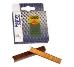 Caja de 1200 grapas de grueso cobreadas 530/14 Petrus