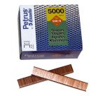 Grapas Petrus 530/6 cobreadas Caja de 5000