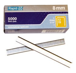 Caja de 5000 grapas galvanizadas 13/8 Rapid