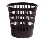 Papelera Cónica ranurada. 16 litros