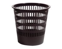 Papelera Cónica ranurada. 16 litros