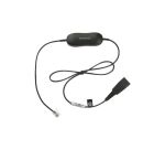 Cordon droit Jabra GN1200 0,80 m QD RJ9