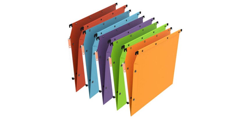 Dossier suspendu pour armoires kraft Ultimate AZV Elba fond normal couleurs assorties