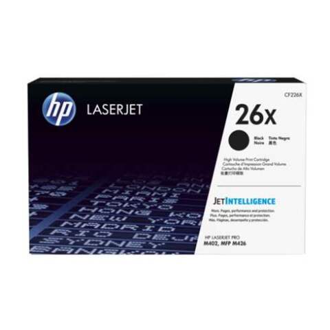 HP 26X CF226X Tóner negro alta capacidad (9000 páginas)