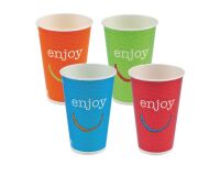 Gobelet en carton Enjoy - 30 cl - Lot de 300