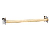 Wooden bar for sponge towel