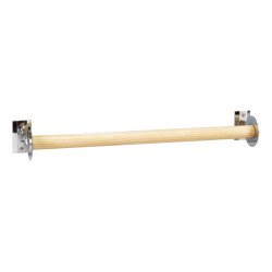 Support bois pour essuie-mains textile sanitaires