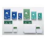 Pack de 100 fichas lisas Exacompta Nº3 100x150 mm