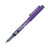 Stylo feutre Pilot V-Sign Pen à capuchon pointe 2 mm- écriture moyenne violet
