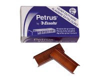 Grapas Petrus 23/10 cobreadas Caja de 1000