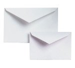 Sobres sin ventana 70 x 106 mm 90 g - Caja de 500