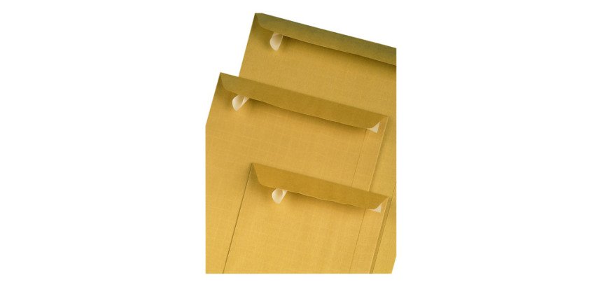 Bolsas papel kraft Armado folio Prolongado - Paquete de 100