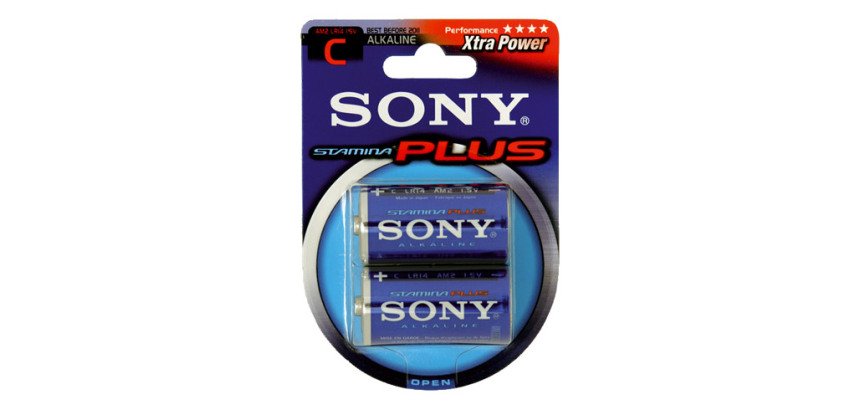 Blíster 2 Pilas Alcalinas Sony C