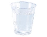 Vasos de plástico transparente 22 cl - Paquete de 100