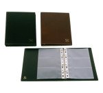 Tarjetero Formato Cuarto PVC negro Grafoplás