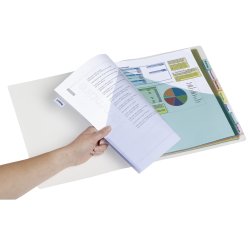 Dividers with double sleeves perforated multicoloured A4 Avery - polypropylene 18/100e - 8 divisio