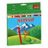 Caja de 24 lápices de color Alpino