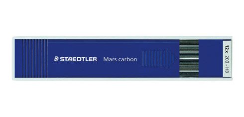 Tubo de 12 minas Mars Micro 2 mm HB Staedtler