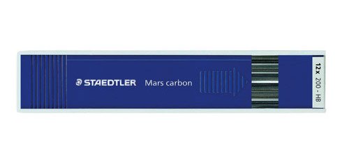 Tubo de 12 minas Mars Micro 2 mm 2B Staedtler