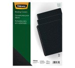 Cubiertas para encuadernar PVC 180 micras A4 negro Fellowes - Paquete de 100