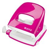 Perforateur de bureau 2 trous Leitz WOW capacité 30 feuilles métal