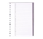 Separadores alfabéticos de polipropileno A4 26 divisiones Bruneau