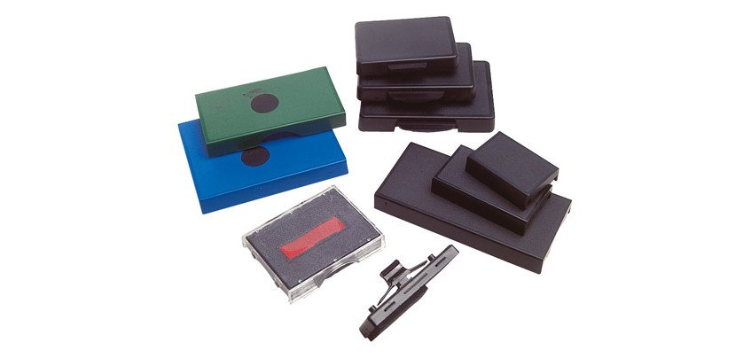 Blíster de 2 almohadillas negro para sello 4750