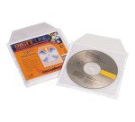 Fundas adhesivas PVC liso para envío de CD'S - pack de 10