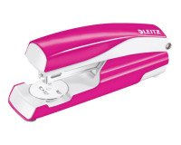 Metalen nietjesmachine Leitz Nexxt - nietjes 26/6 en 24/6 capaciteit 30 bladzijden roze