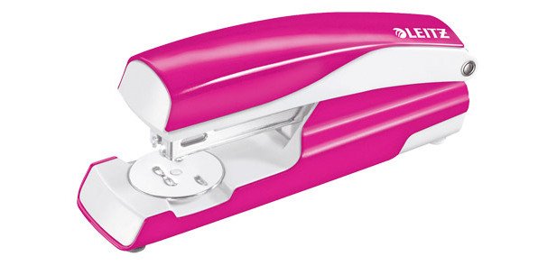 Nietjesmachine Leitz Wow metaal voor nietjes 26/6 en 24/6 en capaciteit van 30 vellen