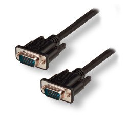 Câble S-VGA HD15 mâle/mâle - 2 m