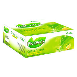 Refill green tea with lemon Pickwick - box of 100