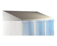 Coiffe inclinée pour vestiaires monoblocs Acial
