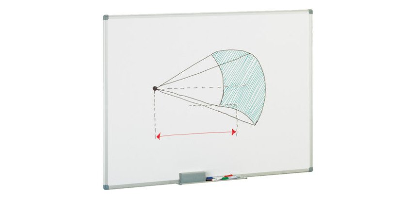 Pizarra blanca melaminada Faibo