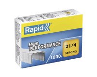Grapas Rapid 21/4 galvanizadas Caja de 1000
