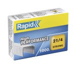 Agrafe Rapid 21/4 galvanisée - Boîte de 1000
