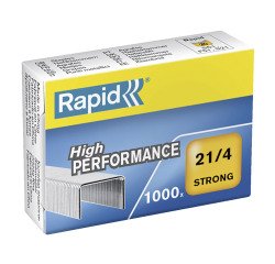 Doos van 1000 nietjes Rapid 21/4 gegalvaniseerd Strong