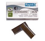 Agrafe Rapid 24/6 galvanisée - Boîte de 1000 agrafes