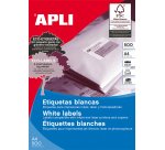 Etiquetas para impresora 105 x 37 Salida 2 - Caja de 500 hojas Apli 1785
