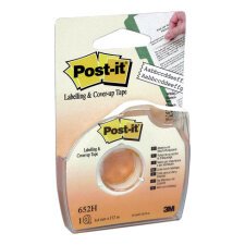 Correcteur ruban à sec sur dévidoir Post-It largeur 8 mm - Longueur 17,70 m