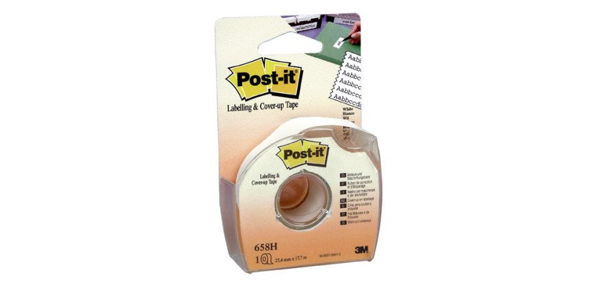 Correcteur ruban à sec sur dévidoir Post-It largeur 25 mm - Longueur 17,70 m