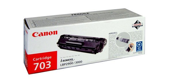Toner Canon CRG 703 noir pour imprimante laser