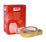 Cinta adhesiva transparente 19 x 66 Apli
