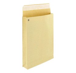 Pack of 50 envelopes without window 260 x 330 mm accordion 5 cm