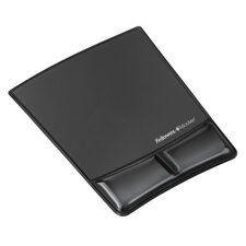 Tapis souris antibactérien ergonomique Fellowes noir