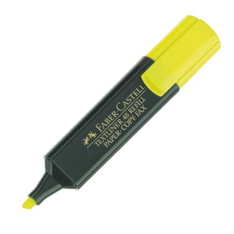 Subrayador Fluorescente TextLiner FaberCastell Amarillo