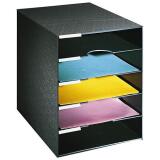 Filing box, 5 compartments