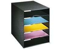 Filing box, 5 compartments